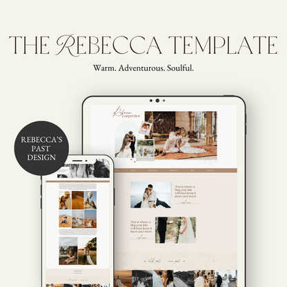 Rebecca Website Template