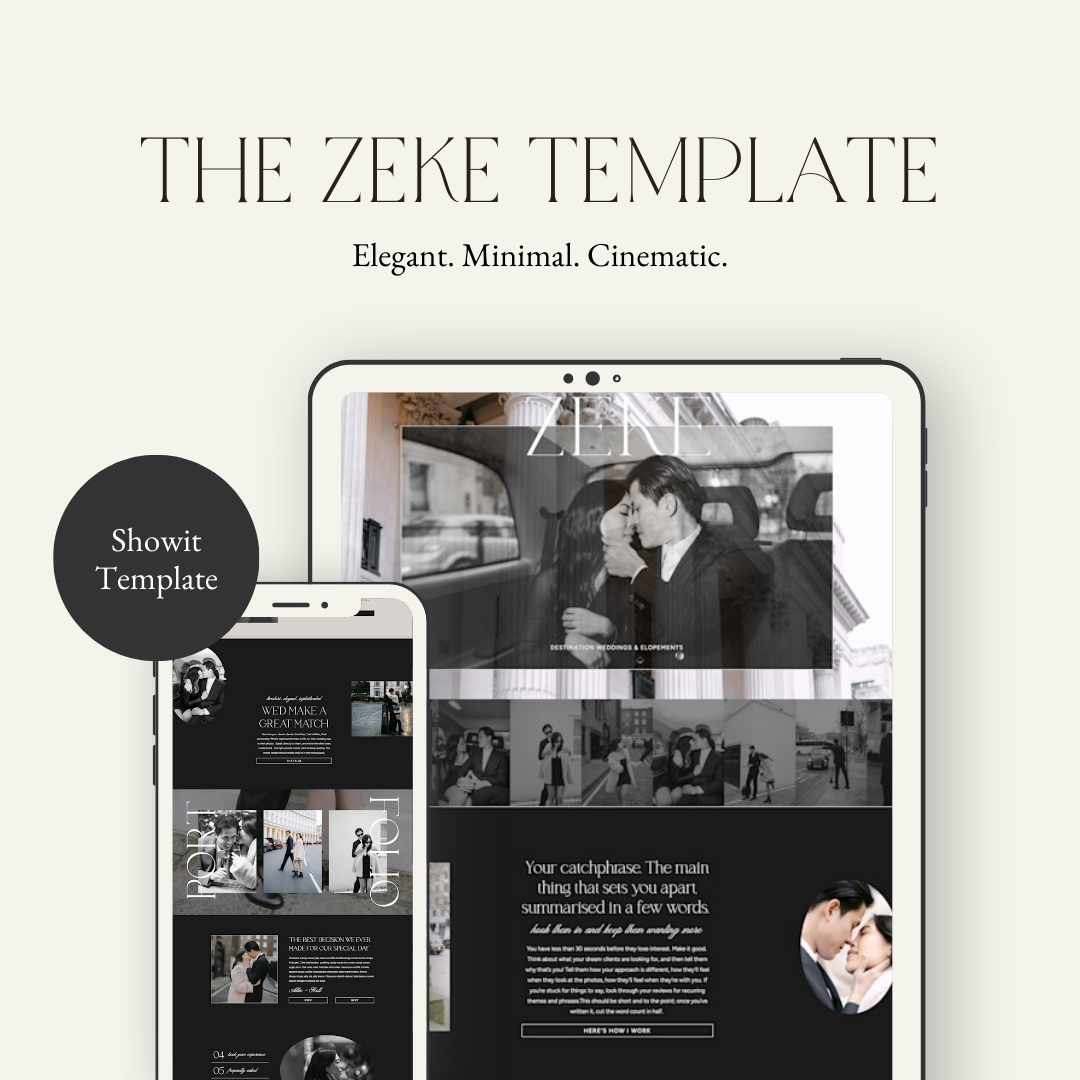Zeke Website Template
