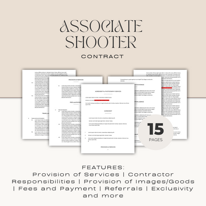 associate shooter photography contract by rebecca carpenter photography