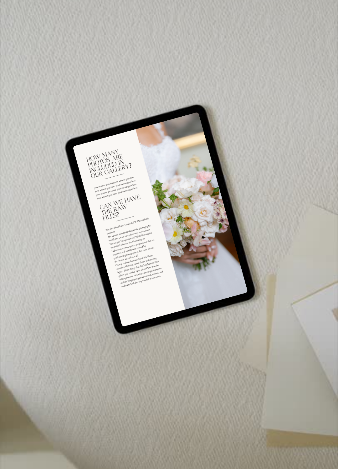 Paige Pricing Guide Template