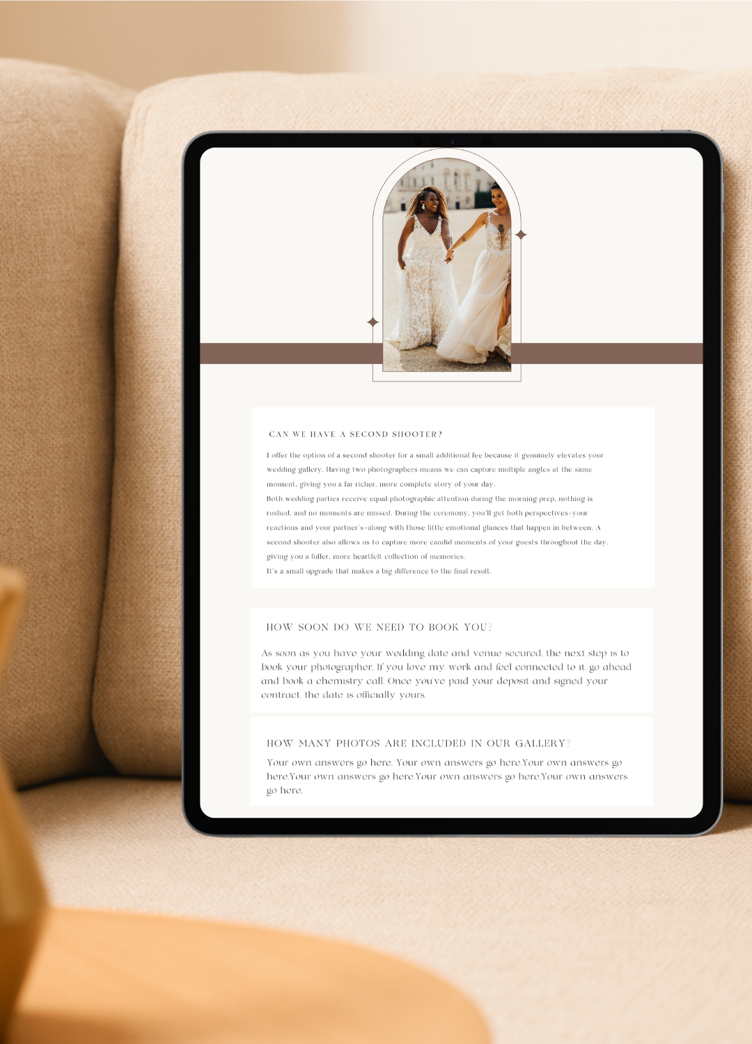 Rebecca Pricing Guide Template