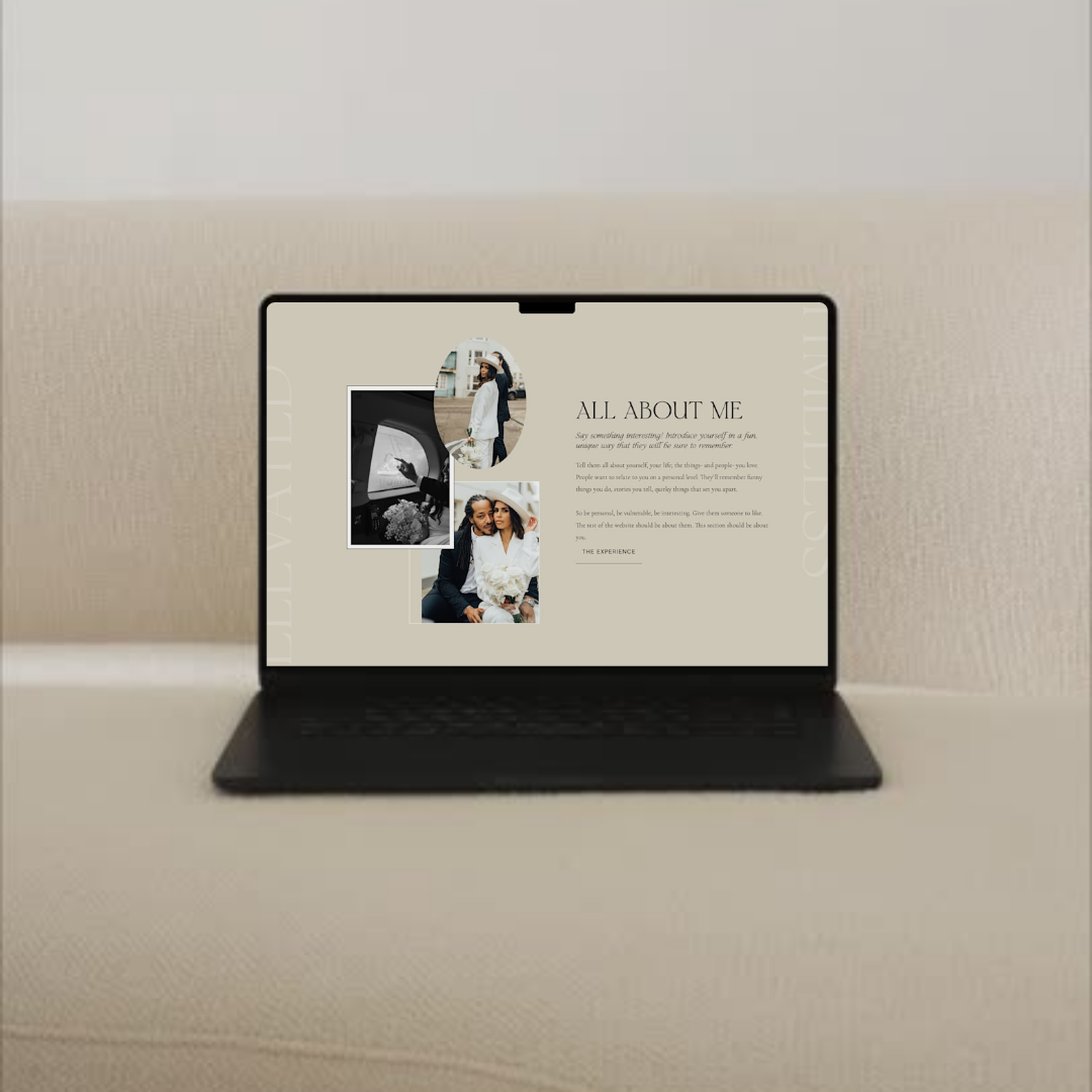 Paige Website Template