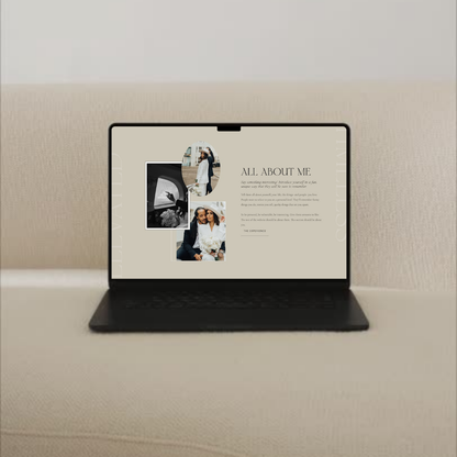 Paige Website Template