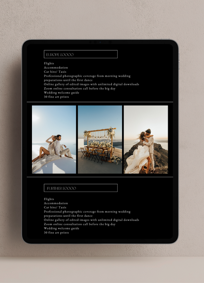 Zeke Pricing Guide Template