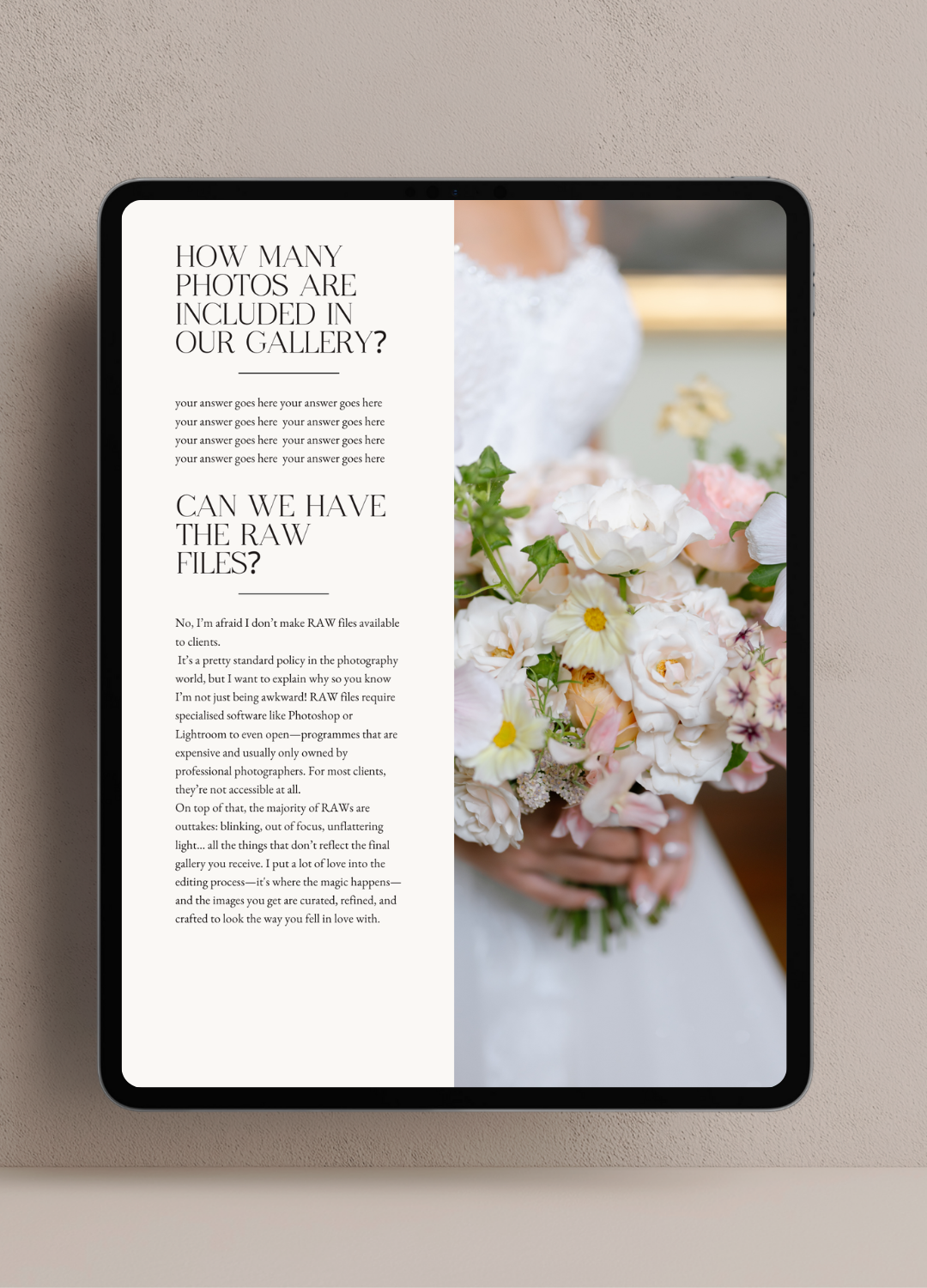 Paige Pricing Guide Template