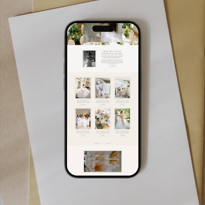 Heather Website Template