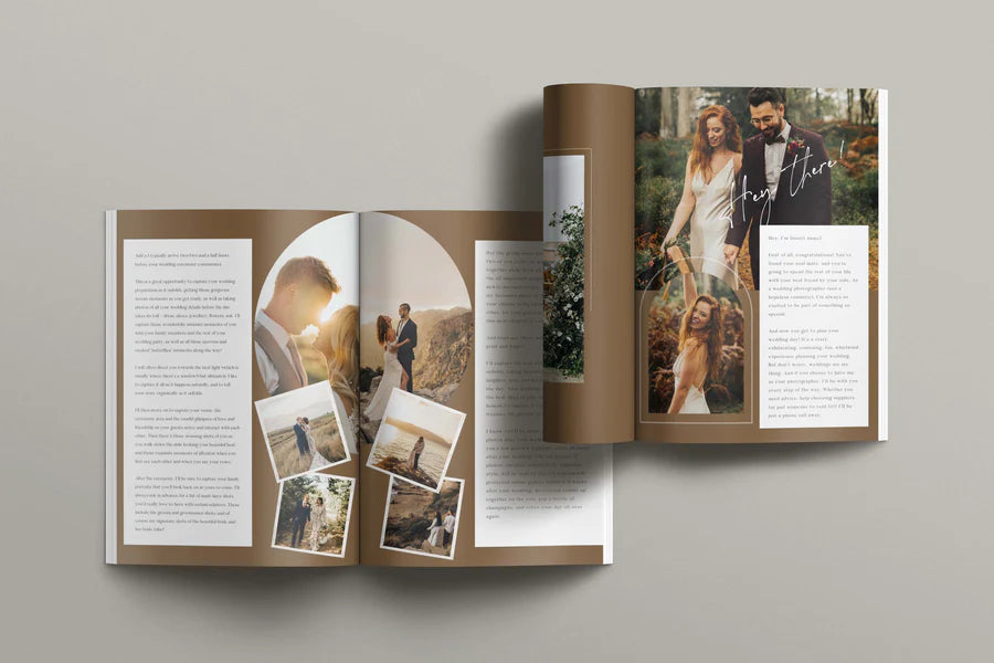 Jasmine Welcome Guide + Pricing Guide template Bundle