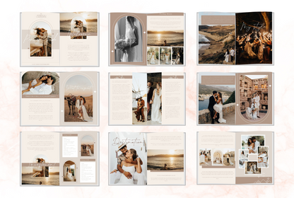 Lucie Welcome Guide + Pricing Guide template Bundle