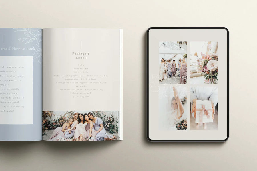 Nikki Welcome Guide + Pricing Guide template Bundle