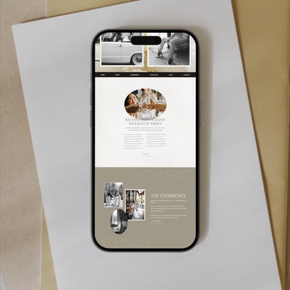 Paige Website Template