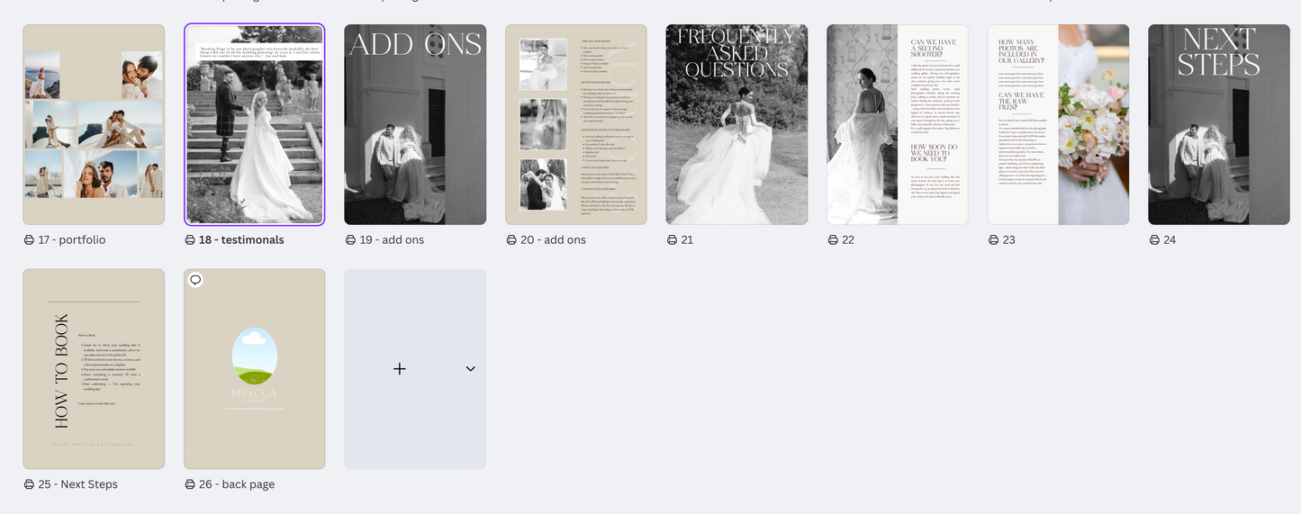 Paige Pricing Guide Template