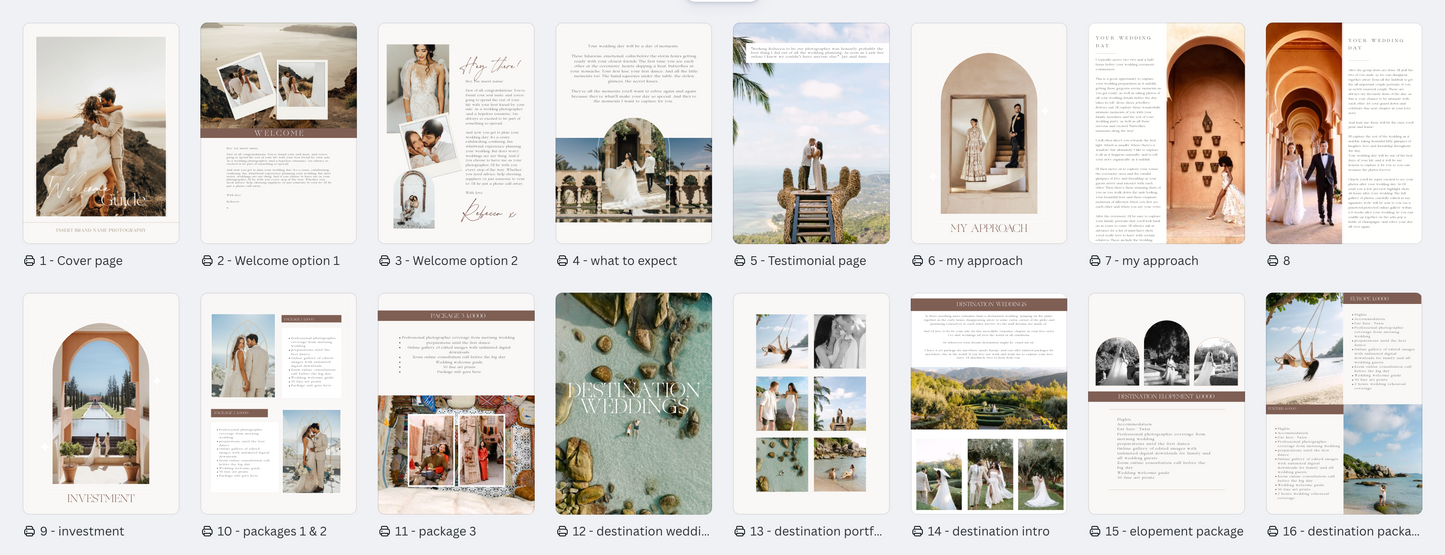 Rebecca Pricing Guide Template