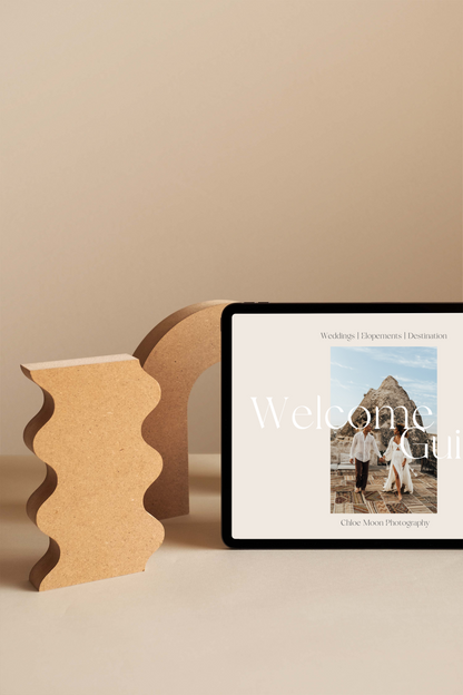 Chloe Welcome Guide + Pricing Guide template Bundle