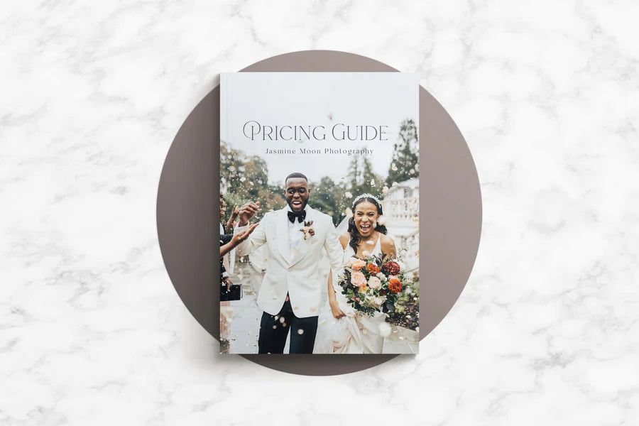 Jasmine Welcome Guide + Pricing Guide template Bundle