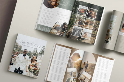 Jasmine Welcome Guide + Pricing Guide template Bundle