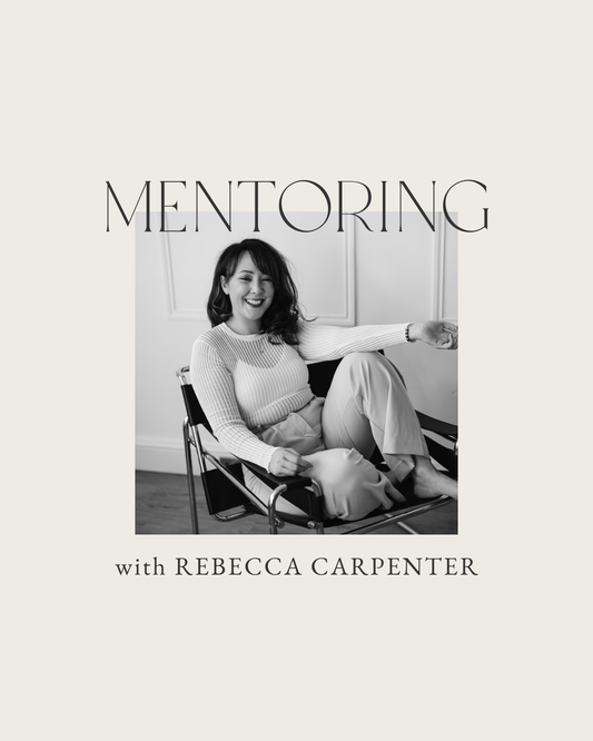 Mentoring with Rebecca Carpenter